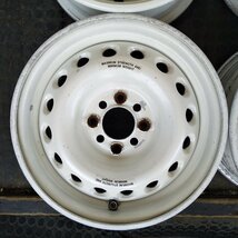 管理番号：A4-95【4本価格】【14x6J 4x100 ET+38 ハブ64】ブリヂストン SUPER R.A.P・軽カー コンパクトカー等・適格請求書発行可能_画像5