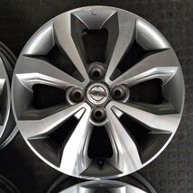 管理番号：A4-133【4本価格】【15x4.5J 4x100 ET+46 ハブ56】三菱製・日産純正・EKスペース デイズ 等・店頭引取・適格請求書発行可能_画像3