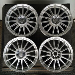 管理番号：A4-146【4本価格】【17x7J 5x100 5x114.3 ET+40 ハブ73】CRIMSON HOKUTO RACING・マルチ・店頭引取可能・適格請求書発行可能