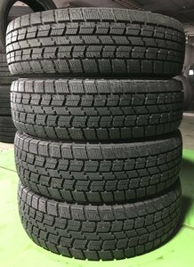 管理番号：C4-5-3●【送料無料！4本セット】155/65R13 GOODYEAR ICE NAVI7 2021年製 山あり/冬タイヤ/適格請求書発行可