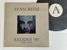 【UK盤】SUNSCREEM / EXODUS'99 CHIBA/PUSH REMIX 12inch FIVE AM RECORDS FAM001 99年盤,サンスクリーム,PROGRESSIVE TRANCE,ELECTRO,_画像1