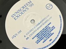 【UK盤】SUNSCREEM / EXODUS'99 CHIBA/PUSH REMIX 12inch FIVE AM RECORDS FAM001 99年盤,サンスクリーム,PROGRESSIVE TRANCE,ELECTRO,_画像7