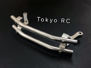 No.304 【 CR01 】 フロントロアバンパー 専用強化パーツ TAMIYA タミヤ 1/10 高精度CNCアルミ製 @A