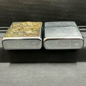 ＃6630A ZIPPO オイル ライター おまとめ 合計4種 火花〇 煙草 嗜好品 喫煙具 喫煙用具 スリム アウトドア 焚火 キャンプの画像7