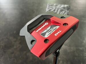 テーラーメイド Spider GTx RED TRUSS TM2パター 34インチ ヘッドカバー付属