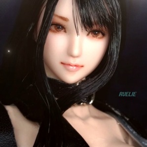 ●RUELIE●1/6カスタムドールヘッド●MR-S『珠燐 shuri』クールガールオビツ01ヘッドの画像2