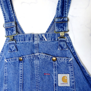 carhartt DENIM OVERALLS カーハート デニム オーバーオール W38相当 ウエスト実寸102cm