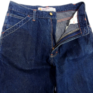 美品 carhartt 100YEARS DENIM PAINTER PANTS カーハート 100周年 デニムペインター パンツ Lot 0180 W31の画像7