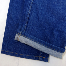 美品 90s 米国製 Levi's 505 DENIM JEANS リーバイス 505 濃紺 ジーンズ 93年 W33 MADE IN USA_画像8