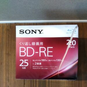 【破れあり】録画用BD-RE 2倍速 20枚 20BNE1VJPS2　