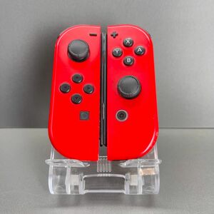 【動作品】Joy-Con L R ジョイコン左右セット レッド メンテナンス済み