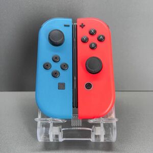 【動作品】Joy-Con L R ジョイコン左右セット ネオンブルー・ネオンレッド メンテナンス済み