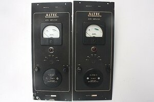 ALTEC A256D メーター パネル ×2 ジャンク