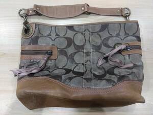 24.115.0316[ secondhand goods ]COACH Coach shoulder bag B06K-10010