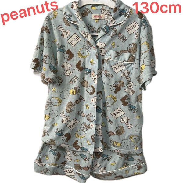 peanuts 女の子 パジャマ 半袖 130cm