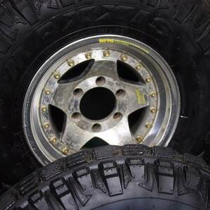 2018年MAXXIS RAZR33x10.50R15LT BERGホイールセット 7J 139.7 6穴 +15/25 ハブ径実測107ｍｍ 福井県福井市の画像8