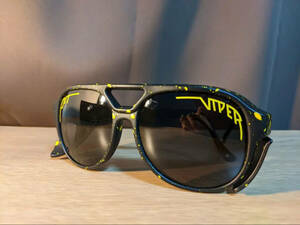  sunglasses pito wiper polarized light Pit Viper black 