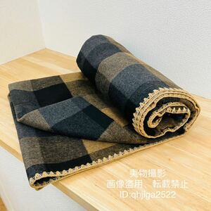 1.9kg thick cloth cashmere blanket rug mat blanket super high quality 200cmx150cm 20% cashmere 80% wool tapestry camp guarantee . protection against cold field mountain climbing 