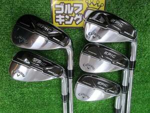 Callaway EPIC MAX FAST アイアンセット 5本［N.S.PRO ZELOS7］