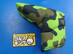 GK豊田▼ 114 【ピン型】新品★AZROF（アズロフ）★ヘッドカバー★アーバンカモグリーン★AZ-SPC14P★パター用★オシャレ★オススメ