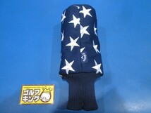 GK鈴鹿☆ 新品237 【FW用】キャロウェイ★フェアウェイウッド用 ヘッドカバー SPL-I★5524150★ネイビー★星条旗★限定生産品★おすすめ★_画像2