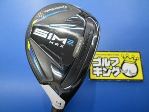 GK三好◆ 015 テーラーメイド◆SIM2 MAX RESCUE◆シム2 マックスレスキュー◆N.S.PRO MODUS3 GOST HYBRID◆S◆4/22度◆モーダス ゴースト◆