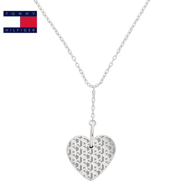 TOMMY HILFIGER トミーヒルフィガー 2780287 ハート ネックレス ペンダント my heart レディース アクセサリー フェミニン 女性 シルバー