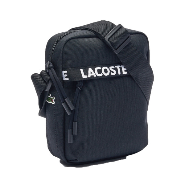 LACOSTE ラコステ バッグ NEOCROC クロスボディ クロスバック NH4608 ブラック 斜めがけ ショルダーバッグ サコッシュ 肩掛け ワニ