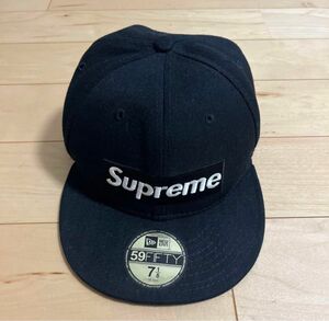 Supreme Box Logo NEW ERA キャップ