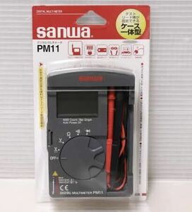 三和電気計器 sanwa サンワ PM-11 デジタルマルチメーター ポケット型 PM11 コンパクトサイズ 新品 未開封 未使用