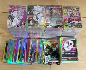 UNION ARENA 　ユニオンアリーナ　TCG 約2400枚内（キラP,U,SR レア,R＋　約110枚）店処分大量まとめ　鬼滅　ハンターなど入り説明文必読