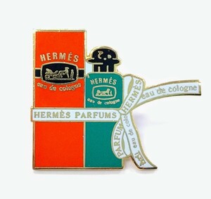 HERMES PERFUMES バッジ エルメス 香水 アクセサリー 希少☆Lh4.10