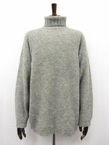[Hugobos Hugo Boss] Альпака, смешанная над силуэтом, вязаным свитером (мужчины) 48 Серые Италия.