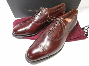 超美品 【Allen Edmonds アレンエドモンズ】 Fifth Avenue フィフスアベニュー ドレスシューズ 紳士靴 (メンズ) size7E 茶 ■15HT2655■