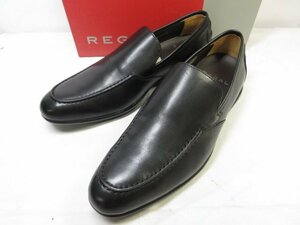 未使用品 【リーガル REGAL】 56FR レザー スリッポン ローファー ドレスシューズ 紳士靴 (メンズ) size26 ブラック ■15MZA5075■