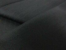 超美品 【d'Avenza ダベンツァ】シルク混 シングル1ボタン スーツ (メンズ) size46-7Drop ブラック ストライプ織 伊製 ■27HR3553_画像3