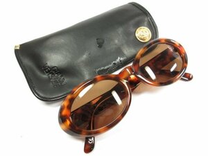 美品 【ジャンニヴェルサーチ Gianni Versace】 メデューサ べっ甲調 サングラス 眼鏡 アイウェア (レディース) 茶 MOD.527■7CC1044