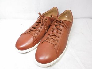 未使用 【コールハーン COLE HAAN】 C26521 レザースニーカー シューズ 紳士靴 (メンズ) size10.5M ブラウン系 ■15MZA5233■