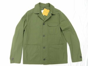 定価75.900円 未使用【モンテドーロ MONTEDORO】SLOWEAR 63M616 M9361 743 カバーオール ブルゾン (メンズ)50 カーキ系 伊製■17SLJ0188■