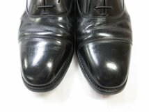 【スコッチグレイン SCOTCH GRAIN】 2726 キャップトゥ レザー ドレスシューズ (メンズ) size25.5 ブラック ■15MZA5254■_画像2