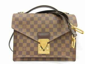 【ルイヴィトン LOUIS VUITTON】 N48088 モンソー トップハンドルバッグ 2WAYショルダーバッグ PVC ダミエ ブラウン ■5LG2842■