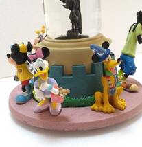 欠損有 気泡★スノーグローブ パートナーズ★ミッキー マウス/ウォルト ディズニー　ストア 破損★Partners Snow Globe Walt Disney Mickey_画像6