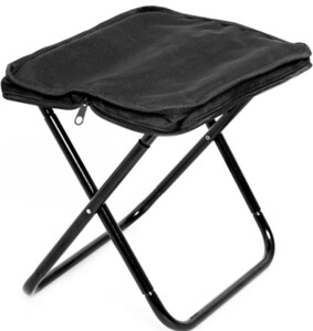 折りたたみ椅子　スツール　軽量　ポータブル　キャンプ　アウトドア　ブラック　釣り　アウトドアチェア　折りたたみチェア　キャンプ椅子