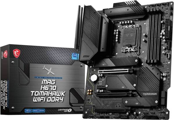【新品未開封】MSI MAG H670 TOMAHAWK WIFI DDR4 (メーカー保障有り)