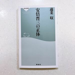 安倍晋三の正体 （祥伝社新書682） 適菜収／〔著〕