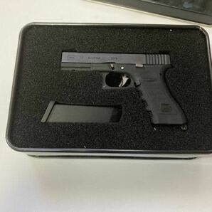 【金属製】Glock 17 G17 1/3スケール ミニチュア金属製モデルガン！収納ケース付き！排莢アクション！ホールドオープンも！分解可能！の画像2