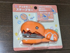 ポケモンセンターオリジナル ステープラー かみつき隊 ナックラー 針付き ホチキス ホッチキス 文具 日用品