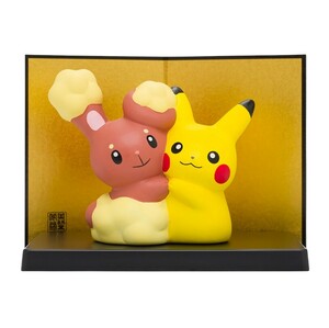 ポケモン★陶飾り ピカチュウとミミロル★新品未開封★ポケモンセンターオリジナル★お正月 うさぎ 干支★送料無料