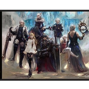 ファイナルファンタジーXIV ゲーミングマウスパッド ＜闇の戦士たち＞★新品未開封★FINAL FANTASY FF14 ゲーム PC★送料無料