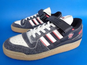 13692■美品 21年製 Midwest Kids adidas originals Forum 84 Low Black アディダス フォーラム 42 26.5 GW0035